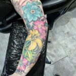 Floral sleeve (in Progress)