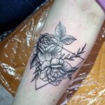 Forearm flowers by Bethan 